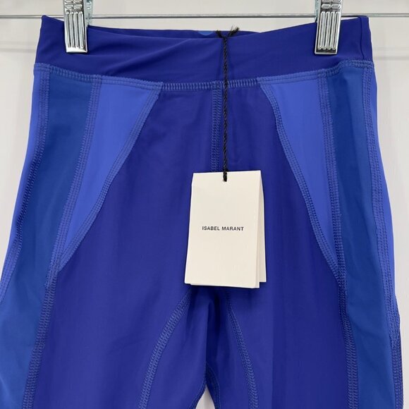 Isabel Marant Short Tiloneo Electric Blue Leggings NWT - Picture 3 of 6